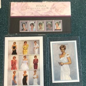 Princesse Diana Collectors Stamps
